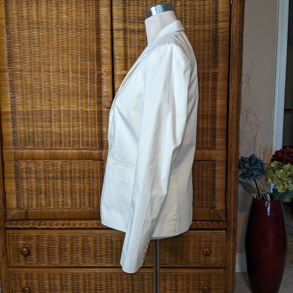 Ralph Lauren Polo White Jacket SIZE 4 - Picture 3 of 5